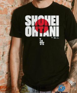 MLB Men's Los Angeles Dodgers Shohei Ohtani Royal 'Sun' T Shirt