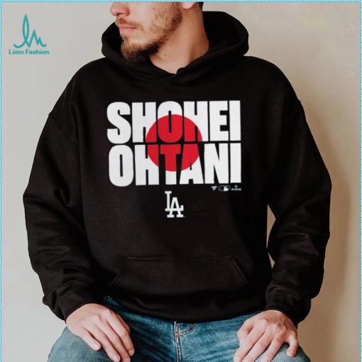 MLB Men’s Los Angeles Dodgers Shohei Ohtani Royal ‘Sun’ T Shirt