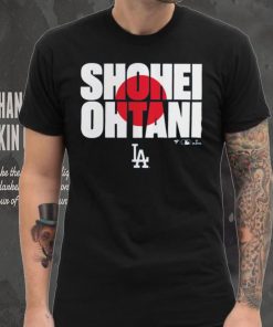 MLB Men's Los Angeles Dodgers Shohei Ohtani Royal 'Sun' T Shirt