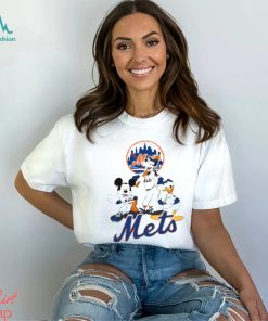 MLB New York Mets Mickey Mouse Donald Duck Goofy Baseball T Shirt