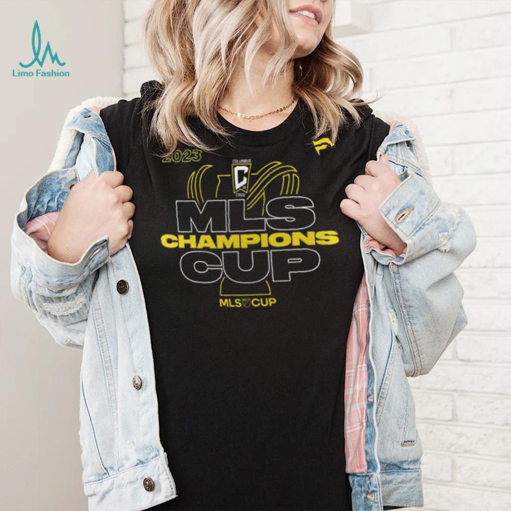 MLS 2023 MLS Cup Champions Columbus Crew Locker Room T Shirt MLS 2023 MLS Cup Champions Columbus Crew Locker Room T Shirt