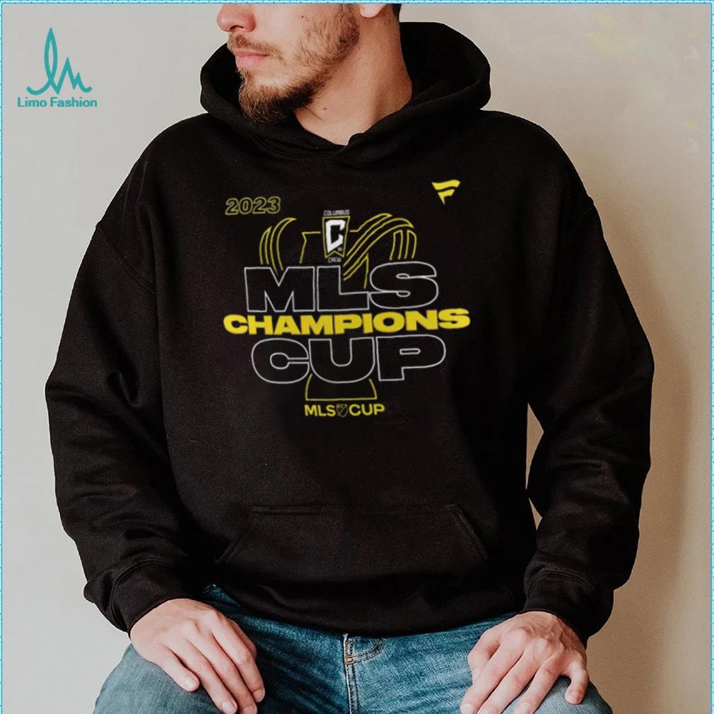 MLS 2023 MLS Cup Champions Columbus Crew Locker Room T Shirt MLS 2023 MLS Cup Champions Columbus Crew Locker Room T Shirt