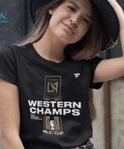 MLS Adult 2023 Conference Champions Los Angeles FC Locker Room T Shirt