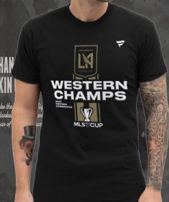 MLS Adult 2023 Conference Champions Los Angeles FC Locker Room T Shirt