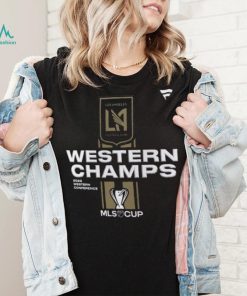 MLS Adult 2023 Conference Champions Los Angeles FC Locker Room T Shirt