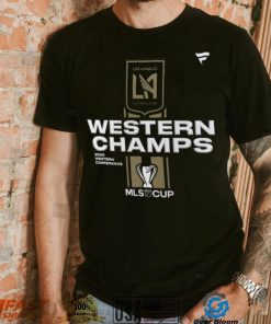 MLS Adult 2023 Conference Champions Los Angeles FC Locker Room T Shirt