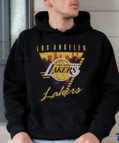 M&N Los Angeles Lakers Tri Logo Tee shirt