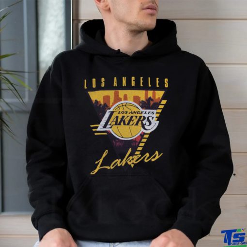 M&N Los Angeles Lakers Tri Logo Tee shirt
