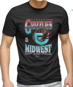 M&N Vancouver Grizzlies Metallic Tee shirt