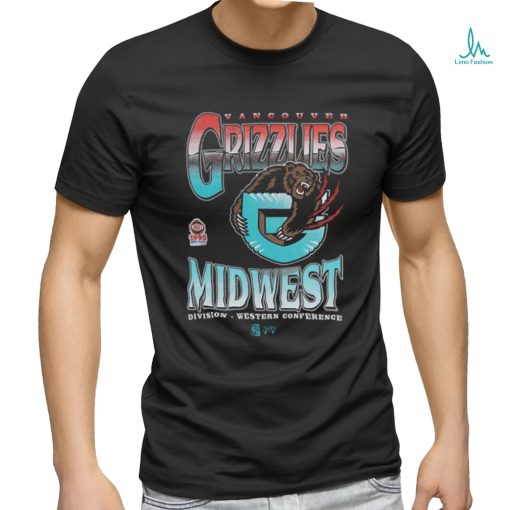 M&N Vancouver Grizzlies Metallic Tee shirt