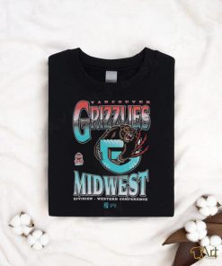 M&N Vancouver Grizzlies Metallic Tee shirt