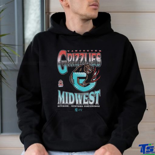 M&N Vancouver Grizzlies Metallic Tee shirt
