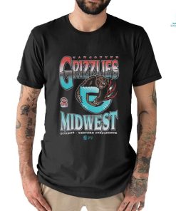 M&N Vancouver Grizzlies Metallic Tee shirt