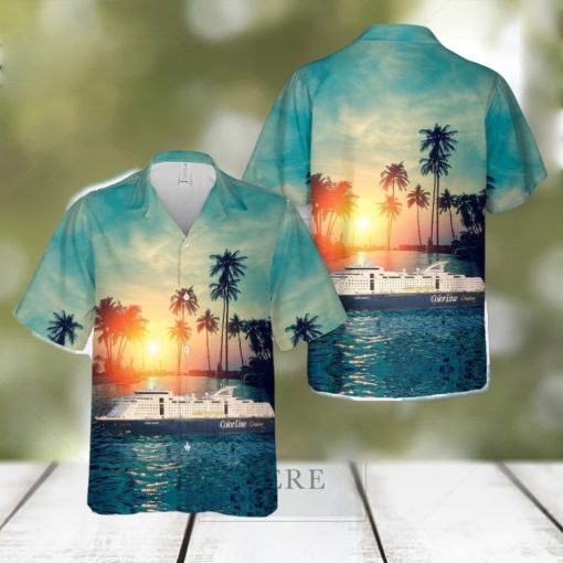 MS Color Fantasy Ship Hawaiian Shirt Men And Women Gift Floral Beach