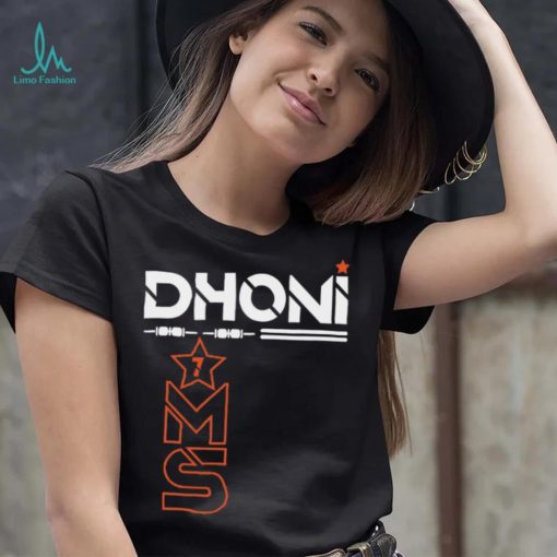 MS Dhoni Mahendra Singh Dhoni Memorabilia T Shirt