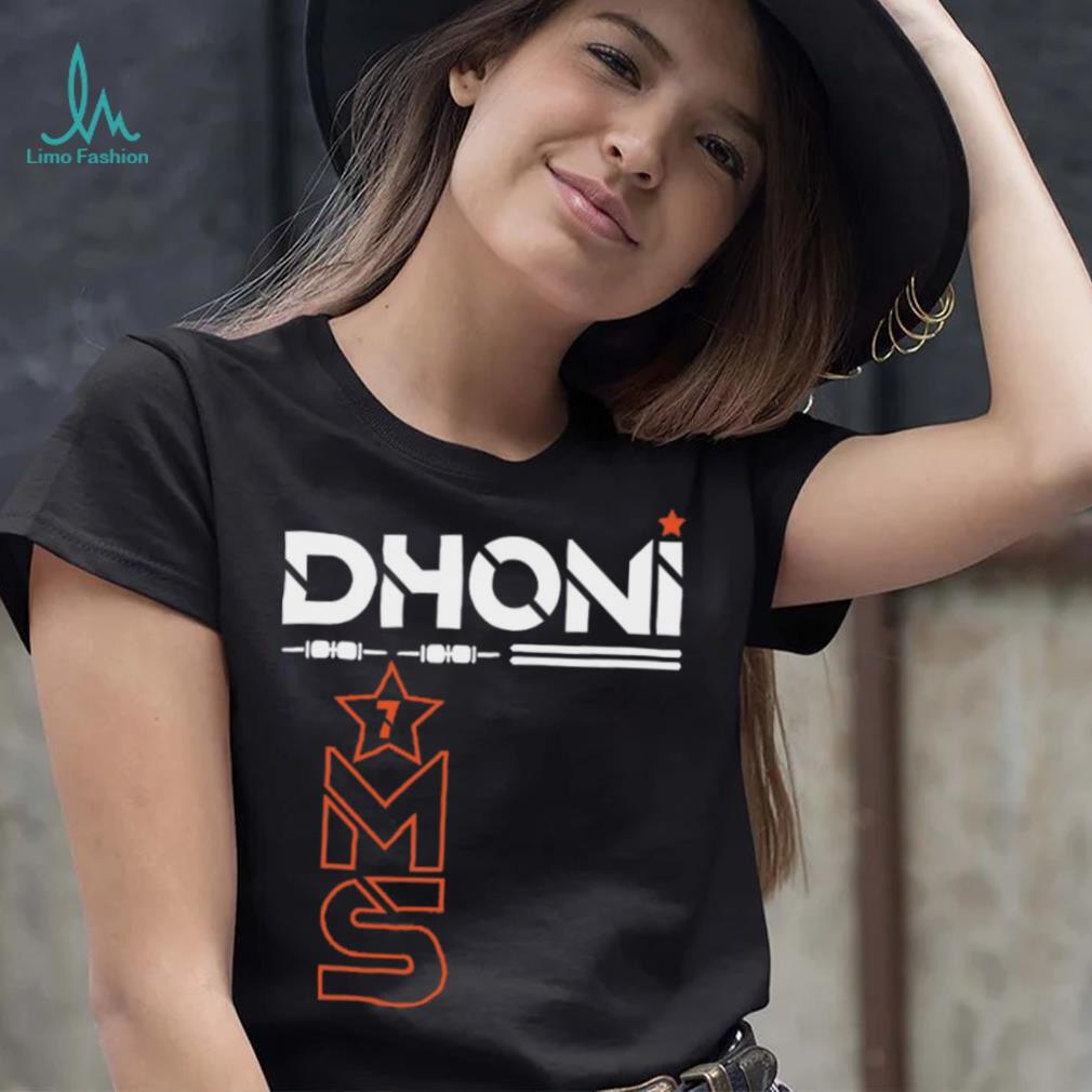 MS Dhoni Mahendra Singh Dhoni Memorabilia T Shirt MS Dhoni Mahendra Singh Dhoni Memorabilia T Shirt