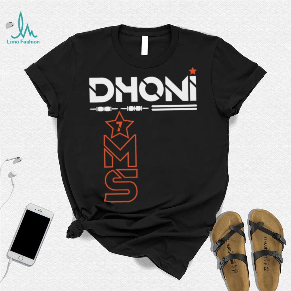 MS Dhoni Mahendra Singh Dhoni Memorabilia T Shirt MS Dhoni Mahendra Singh Dhoni Memorabilia T Shirt