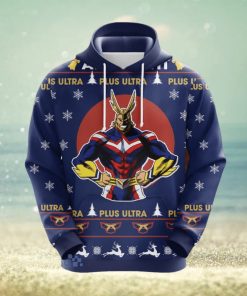 MY HERO ACADEMIA All Might Ugly Christmas Pullover Hoodie