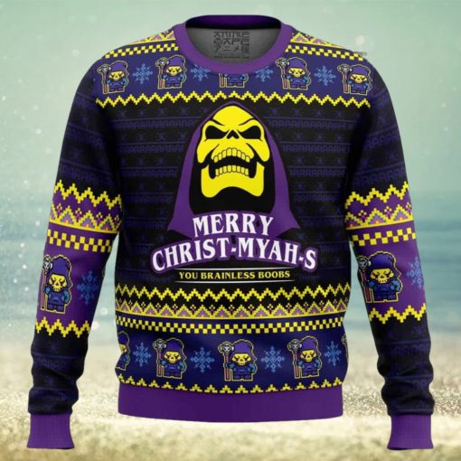 MYAH rry Christ MYAHs He Man Ugly Christmas Sweater