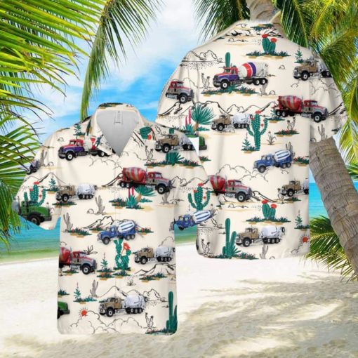 Mack Granite Concrete Mixer Hawaiian Shirt