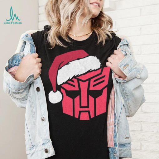 Mad Engine Transformers Navy Autobots Santa Graphic T Shirt