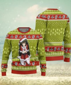 Maho Hiyajo Anime Ugly Christmas Sweater Custom Steins Gate Xmas Gift