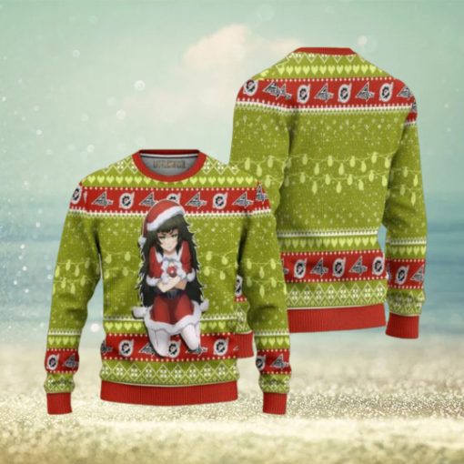 Maho Hiyajo Anime Ugly Christmas Sweater Custom Steins Gate Xmas Gift