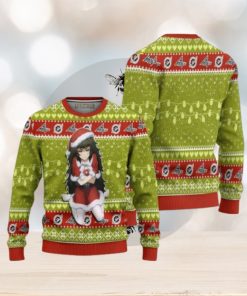 Maho Hiyajo Anime Ugly Christmas Sweater Custom Steins Gate Xmas Gift