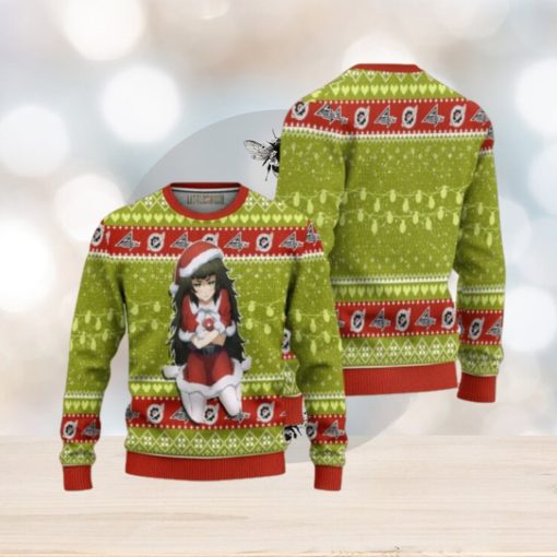 Maho Hiyajo Anime Ugly Christmas Sweater Custom Steins Gate Xmas Gift