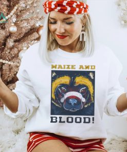 Maize and Blood Michigan Wolverines shirt