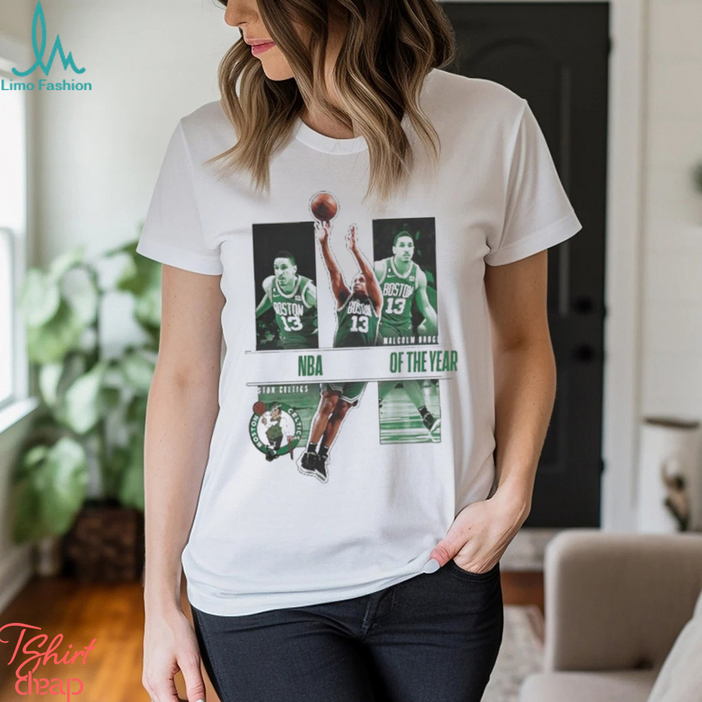 Malcolm Brogdon Boston Celtics 2023 NBA Sixth Man Of The Year Lay Up T shirts Malcolm Brogdon Boston Celtics 2023 NBA Sixth Man Of The Year Lay Up T shirts