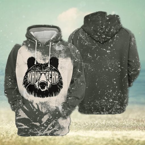Mama Bear 3D Printed Hoodie Ver 1