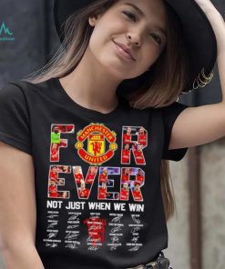 Manchester United FC Not just when we win signature shirt