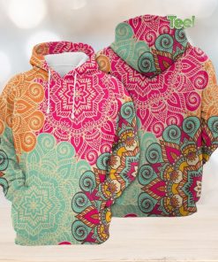 Mandala 3D Printed Hoodie Ver 2