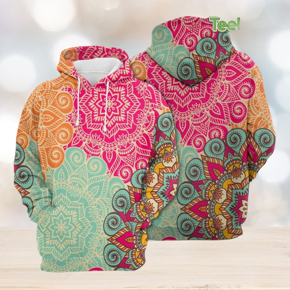 Mandala 3D Printed Hoodie Ver 2 Mandala 3D Printed Hoodie Ver 2
