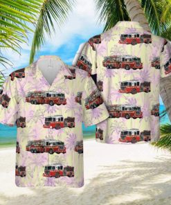 Manhattan, New York, FDNY Engine 22Ladder 13Battalion 10 Hawaiian Shirt