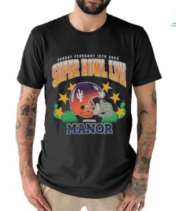 Manor Unisex Super Bowl LVII NFL Origins Retro T Shirt