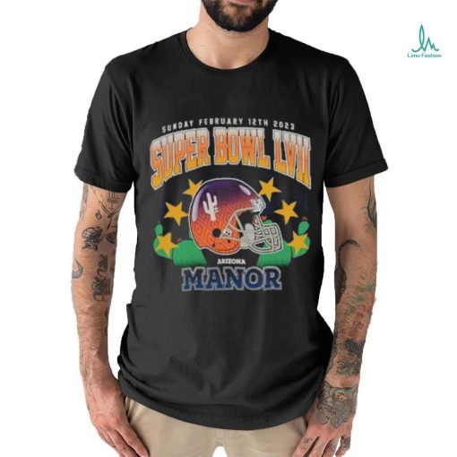 Manor Unisex Super Bowl LVII NFL Origins Retro T Shirt
