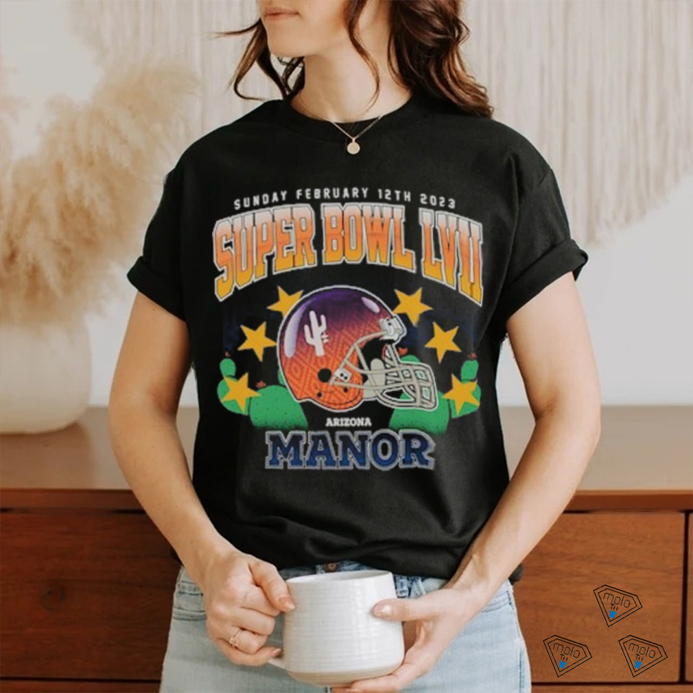 Manor Unisex Super Bowl LVII NFL Origins Retro T Shirt Manor Unisex Super Bowl LVII NFL Origins Retro T Shirt