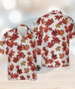 Maple Leaf Hawaiian Shirt