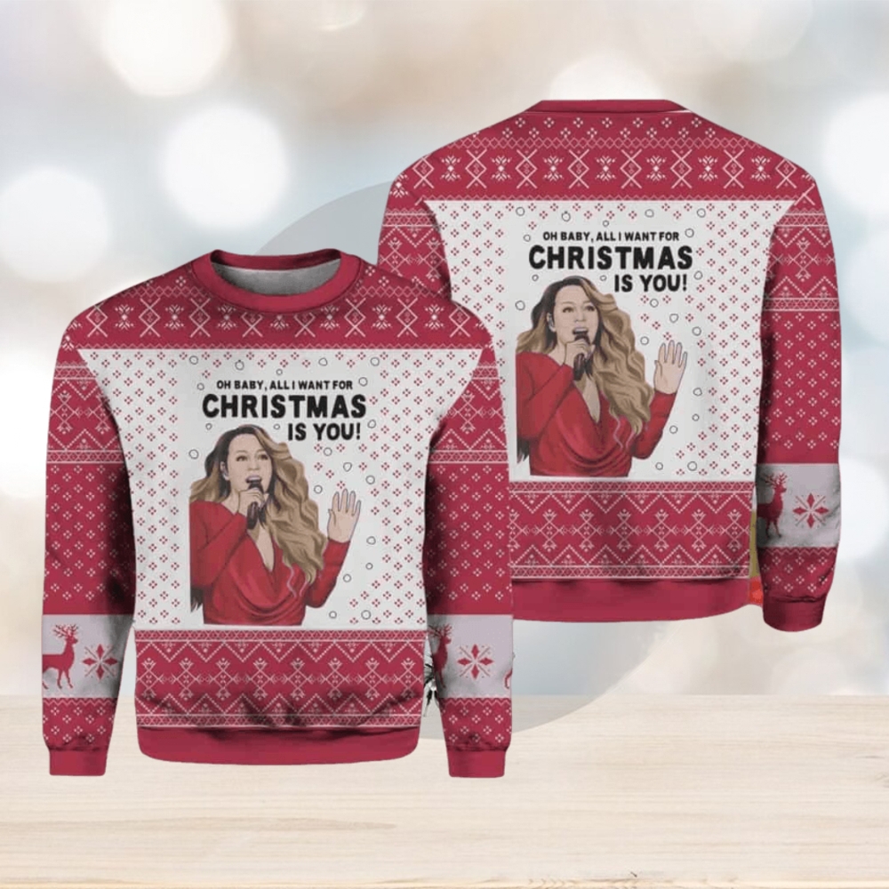 All i want for clearance christmas is you sweater