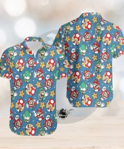 Mario And Luigi Beach Hawaiian Shirt