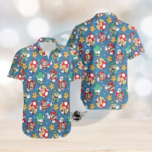 Mario And Luigi Beach Hawaiian Shirt