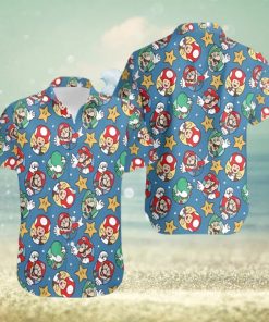 Mario And Luigi Beach Hawaiian Shirt