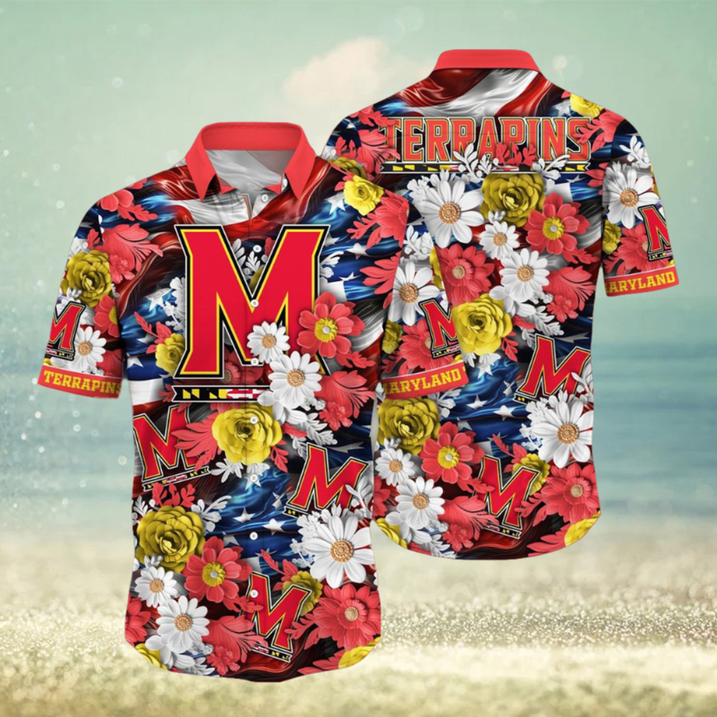 Maryland Terrapins NCAA3 Hawaii Shirt Independence Day Maryland Terrapins NCAA3 Hawaii Shirt Independence Day