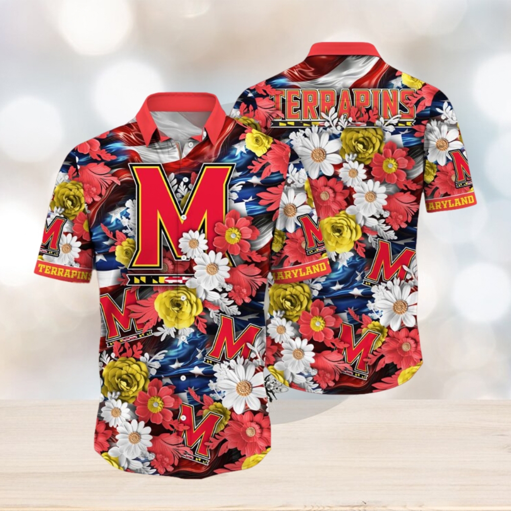 Maryland Terrapins NCAA3 Hawaii Shirt Independence Day Maryland Terrapins NCAA3 Hawaii Shirt Independence Day