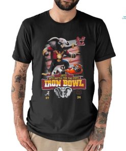 Mascots alabama crimson tide wins the iron bowl shirt