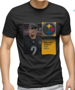 Mason Rudolph named starter for week 16 shirt
