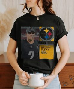 Mason Rudolph named starter for week 16 shirt