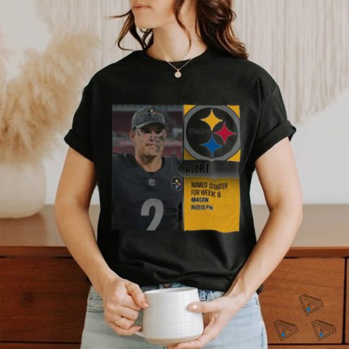 Mason Rudolph named starter for week 16 shirt